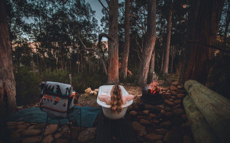 Caravan Park Tasmanien