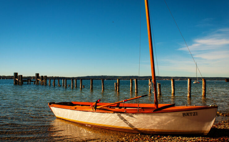 Starnberger See Boot. Luxusreisen