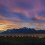 Beeindruckender Sonnenuntergang in Chile