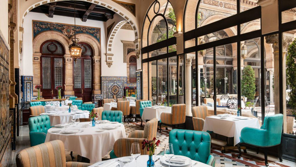 Hotel Alfonso XIII: Restaurant San Fernando. Luxusreisen