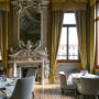 Festlich zu Abend essen im Speisesaal des Hotel Aman Venice. Luxusreisen