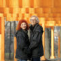 Christo and Jeanne-Claude at The Gates, February 2005