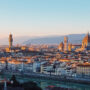 Der wunderbare Blick über Florenz. Luxusreisen