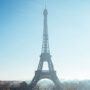 Das Wahrzeichen von Paris: der Eiffelturm. Luxusreisen
