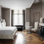 Edle Möbel in den Zimmern des Hotel Banke in Paris. Luxusreisen