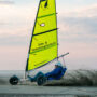 Borkum gehört zu einem der zwei Orte in Deutschland, an denen Urlaubsgäste zu Strandseglern mit Pilotenschein ausgebildet werden können. © Torsten Dachwitz. Luxusreise