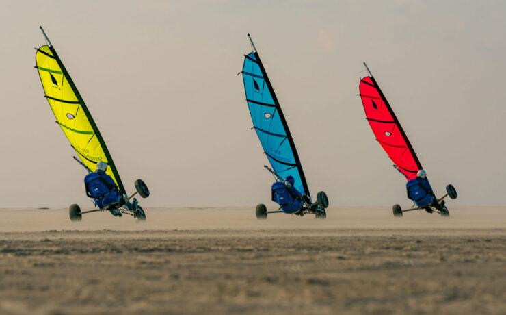 Strandsegeln auf Borkum. Luxusreisen