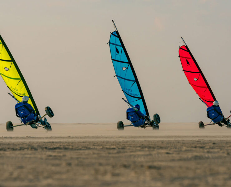 Strandsegeln auf Borkum. Luxusreisen