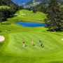Traumhafte Aussichten genießen auf dem Golfplatz in Bad Kleinkirchheim. Luxusreisen