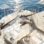 Hotel Villa Dubrovnik: Terrasse am Wasser. Luxusreisen