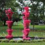 Skulptur im Storm Kind Art Center
