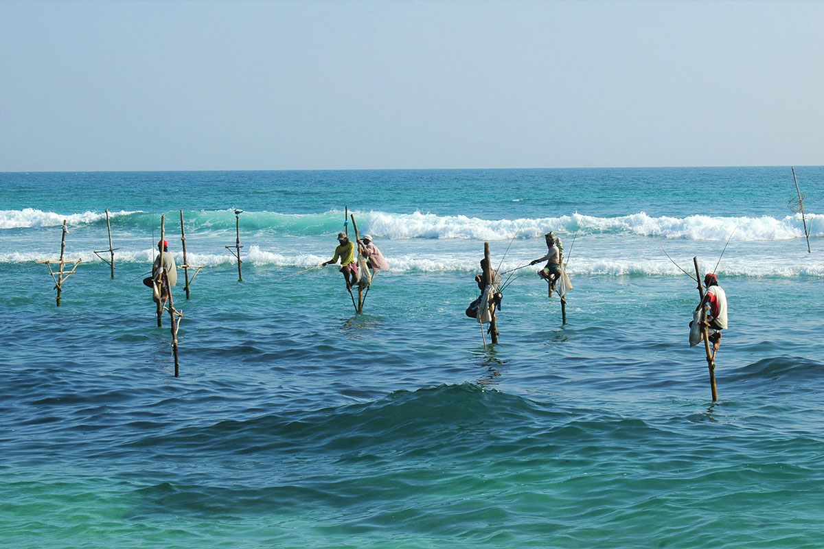 Sri Lanka Luxusreisen Stelzenfischer